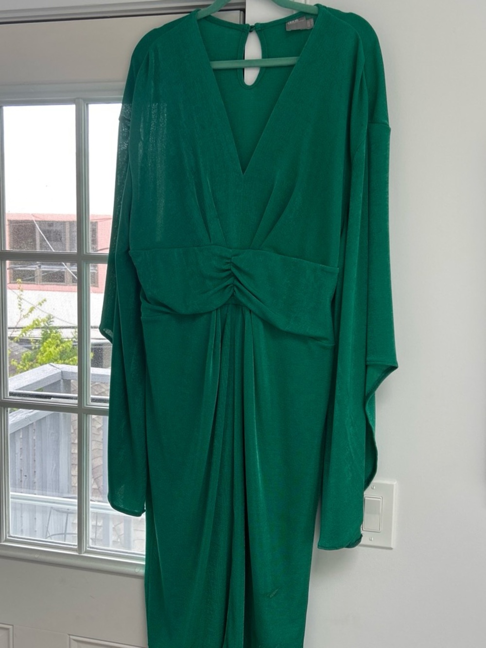 ASOS Curve Green Ribbed Tank Top - Picture 2 of 7
